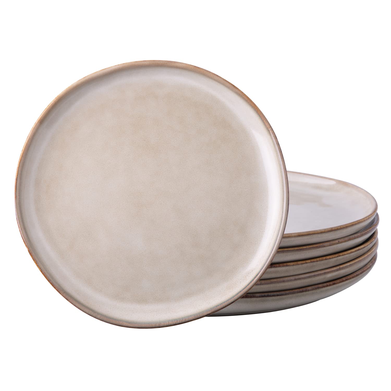 AmorArc 8.5-inch plates front view for everyday dining.