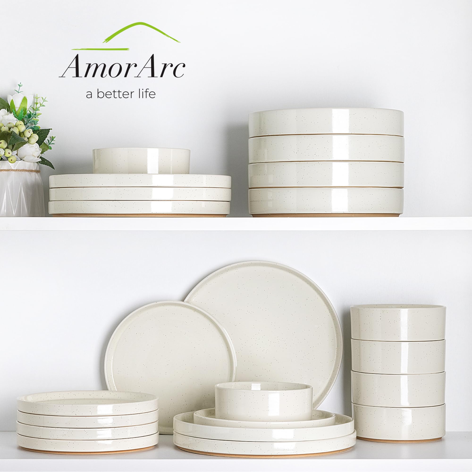AmorArc handcrafted details bring unique warmth to every meal.