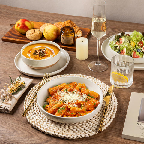 AmorArc bowls are dishwasher safe for easy cleanup.