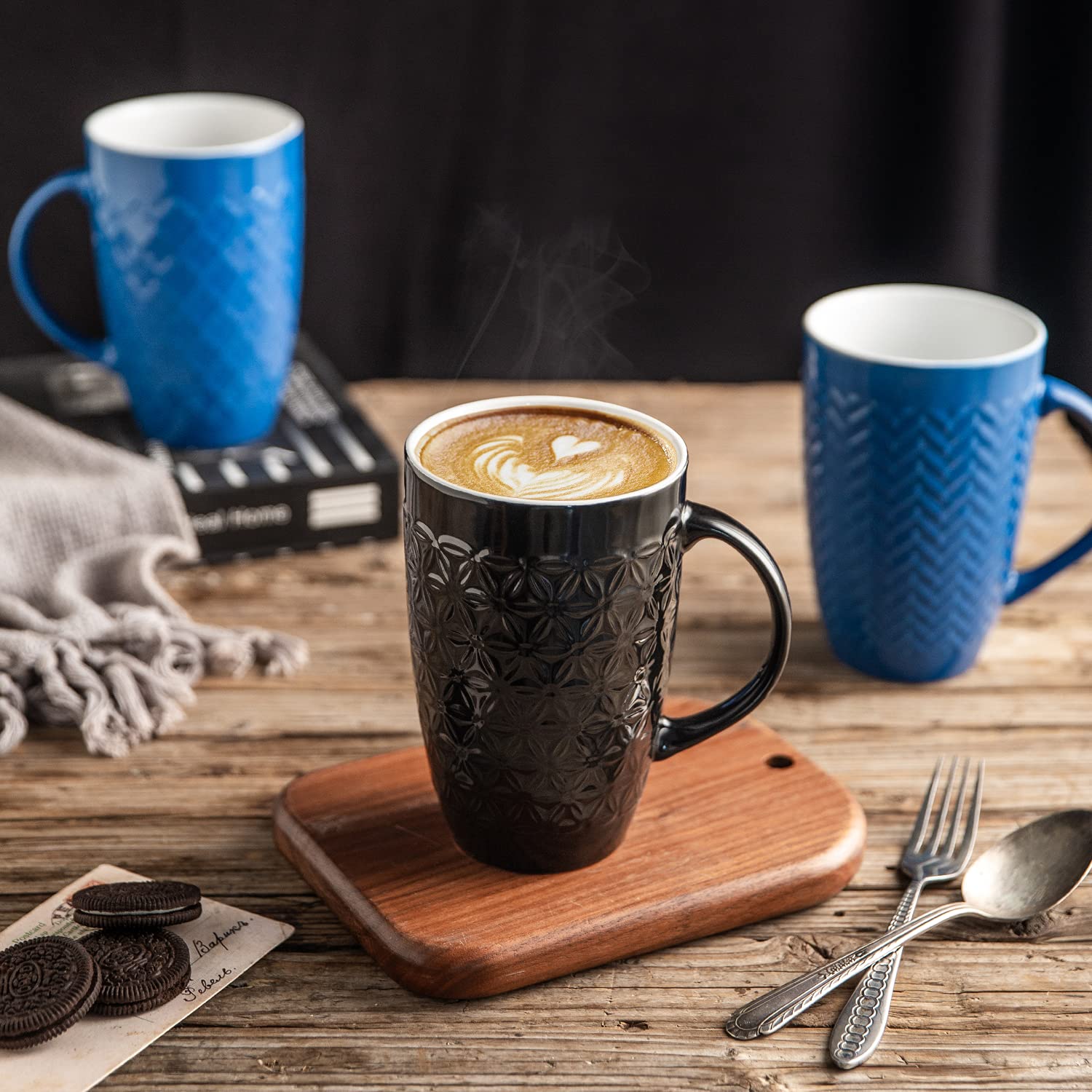 AmorArc 20oz mug is safe for microwave and dishwasher use