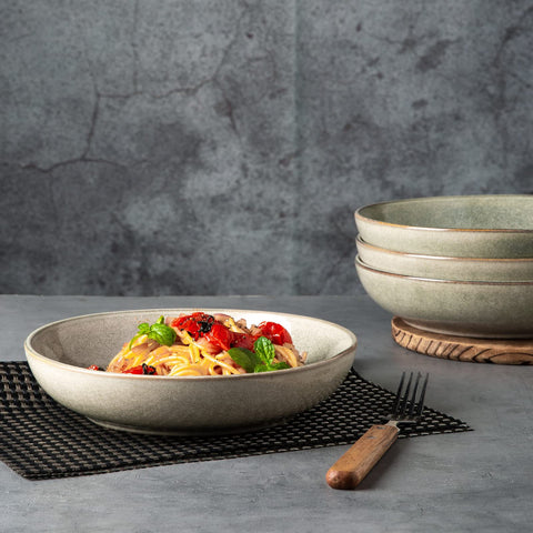 AmorArc reactive glaze variation highlights artisan charm and table presence.