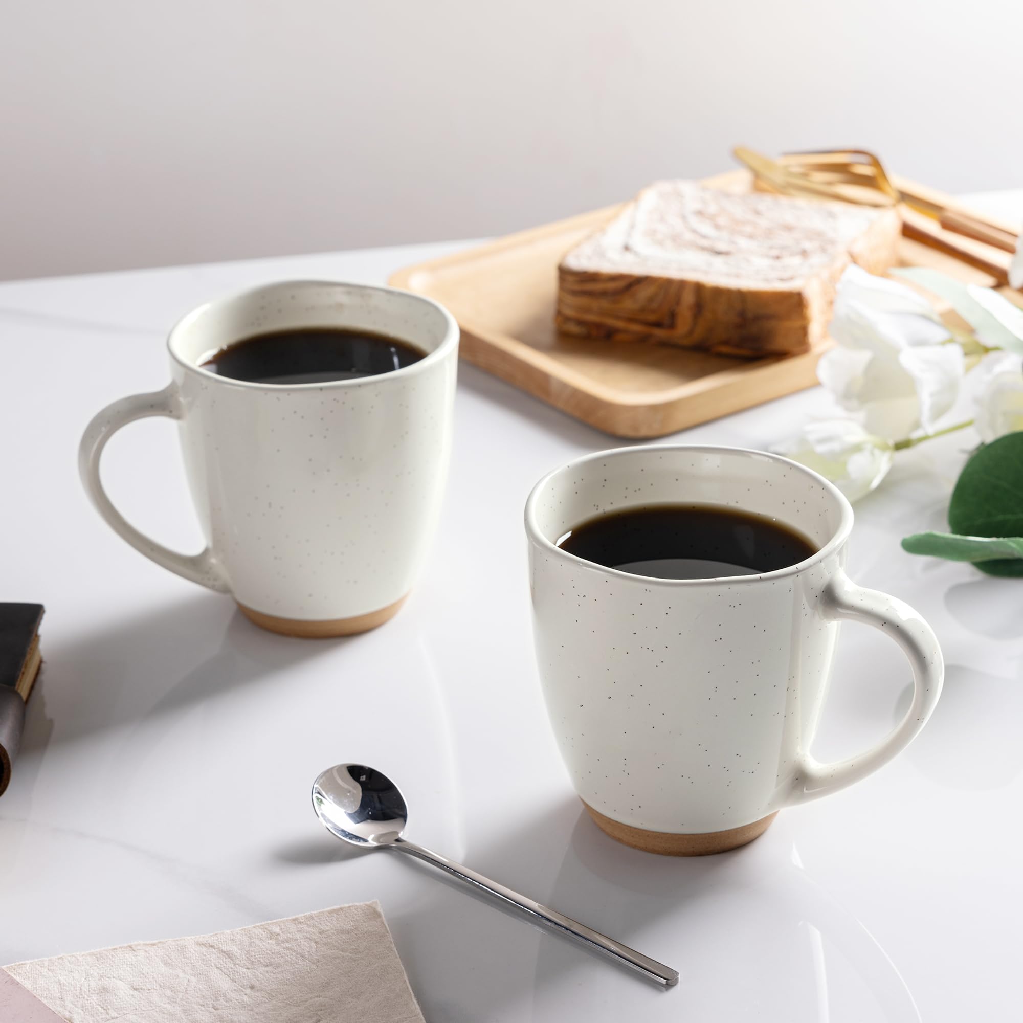 AmorArc six-pack coffee mugs for family or entertaining.