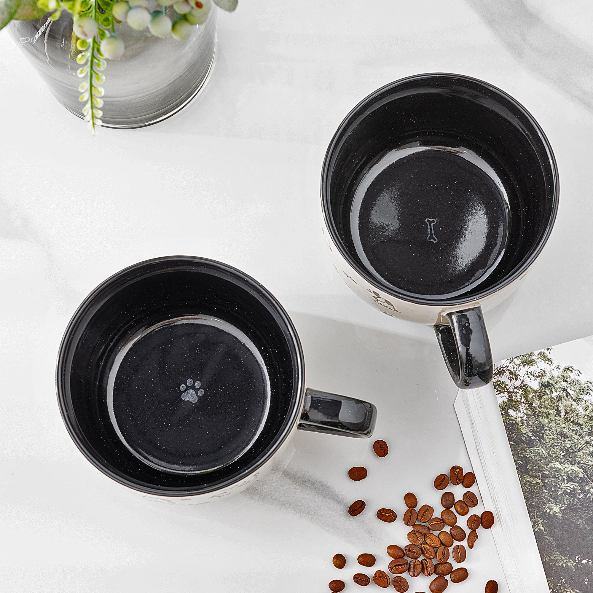 AmorArc stackable ceramic bowls save cabinet space