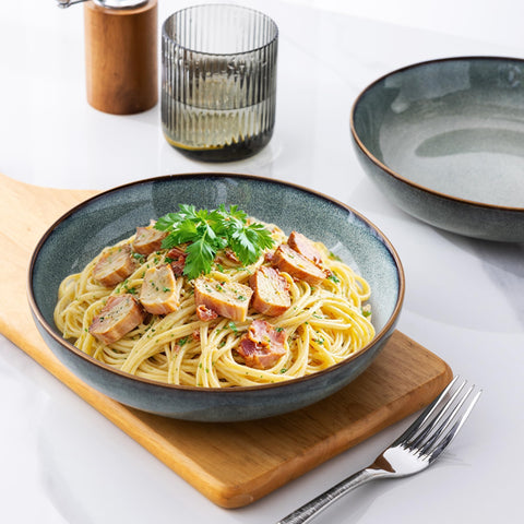 AmorArc stackable pasta bowls saving kitchen space