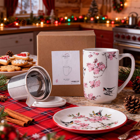 AmorArc gift-ready porcelain mug packaging for house-warming or wedding