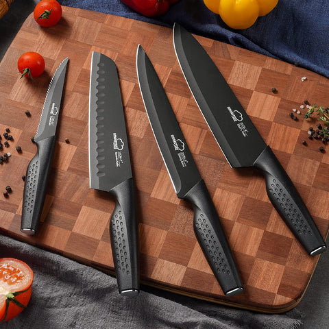 Amorston high-carbon stainless steel blades resist corrosion and maintain sharpness