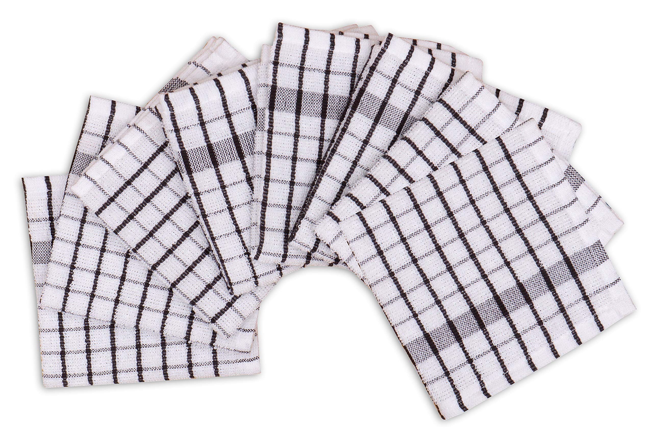 AMOUR INFINI dishcloths 12 by 12 size ready for drying and cleaning chores.