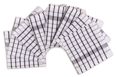 AMOUR INFINI dishcloths 12 by 12 size ready for drying and cleaning chores.