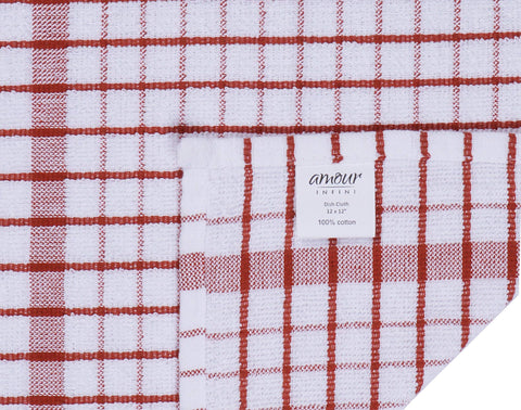 AMOUR INFINI dishcloths set8 absorbent quick-dry for spills and dishes.