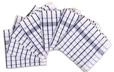 AMOUR INFINI blue terry fabric dishcloths designed for daily cleaning
