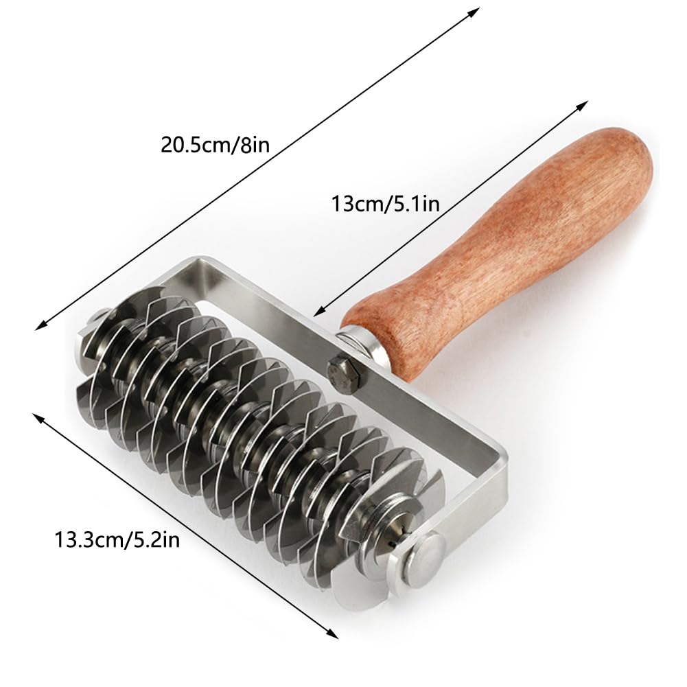 AMPSEVEN stainless steel blades deliver precise lattice cuts with durability