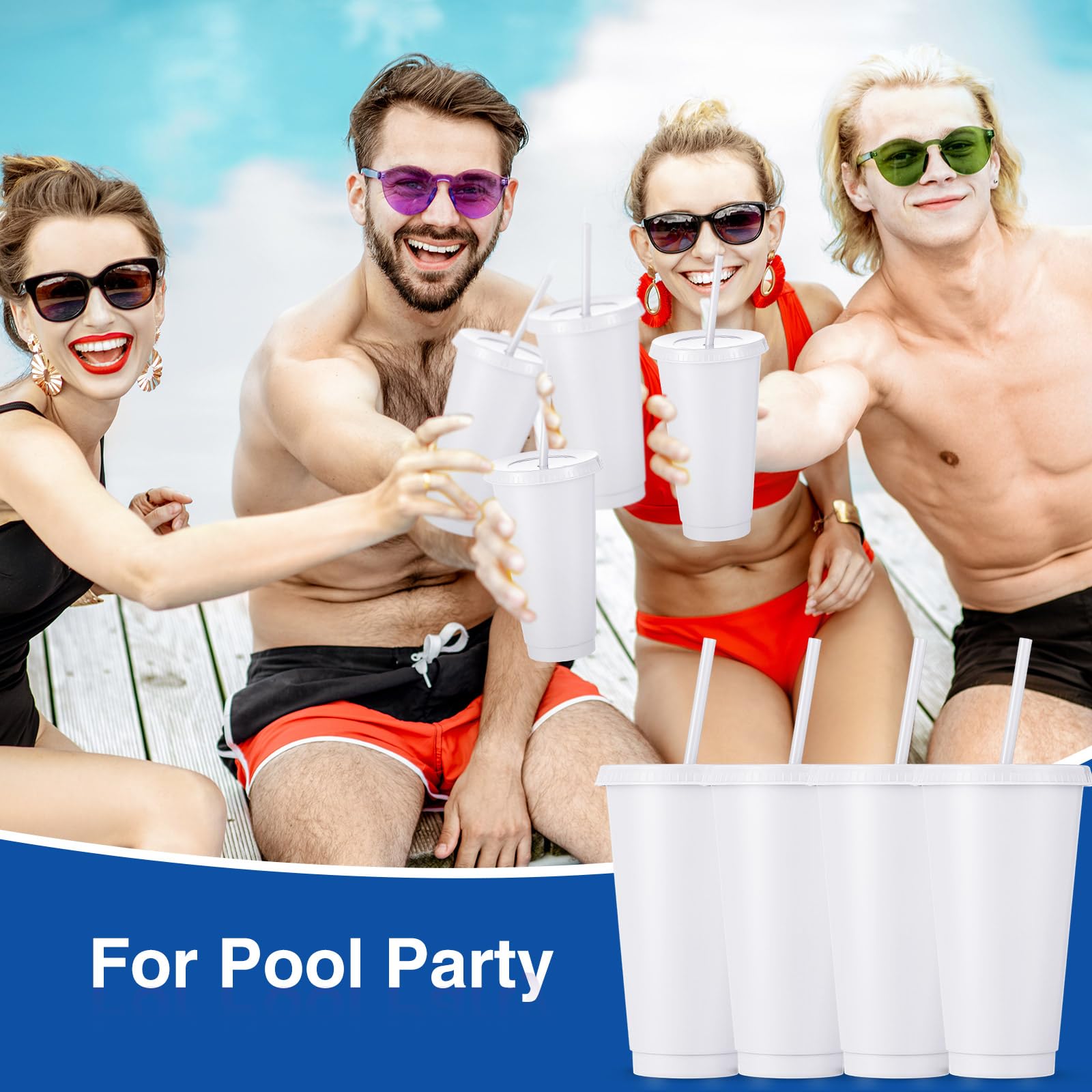 Amyhill durable plastic tumbler designed for long-term use and easy cleaning.