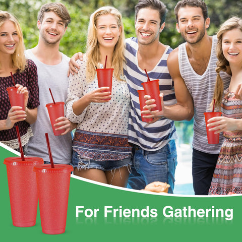 Amyhill durable reusable cups with smooth surface, comfortable grip.