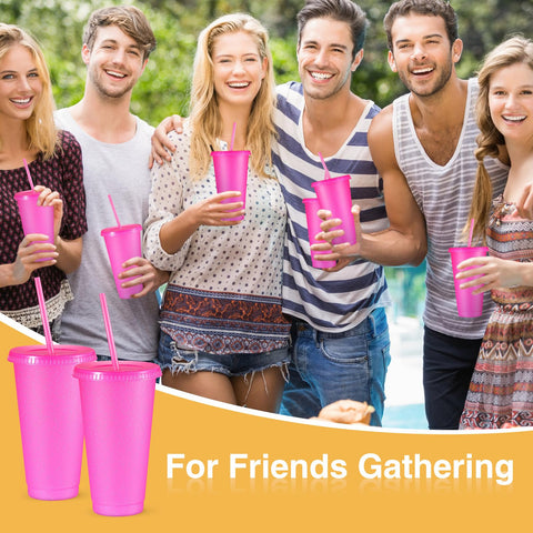 Amyhill sturdy, smooth-touch plastic tumbler for on-the-go sipping