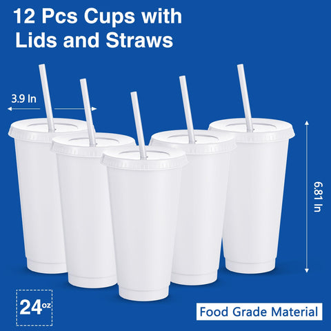 Amyhill white tumbler with lid and straw supports spill-resistant daily use.