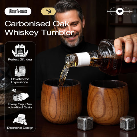 Amysmart charred interior view highlights warm barrel-inspired notes