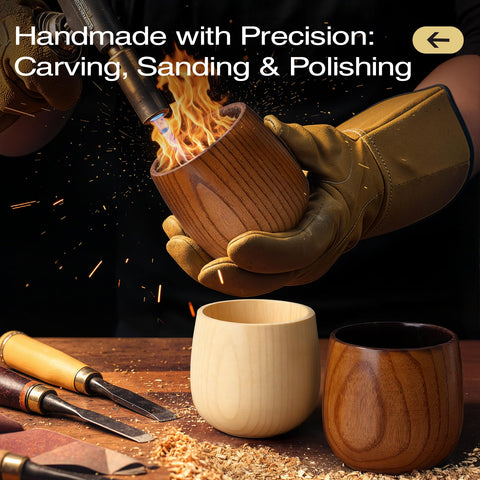 Amysmart handcrafted wood grain detail emphasizing unique character