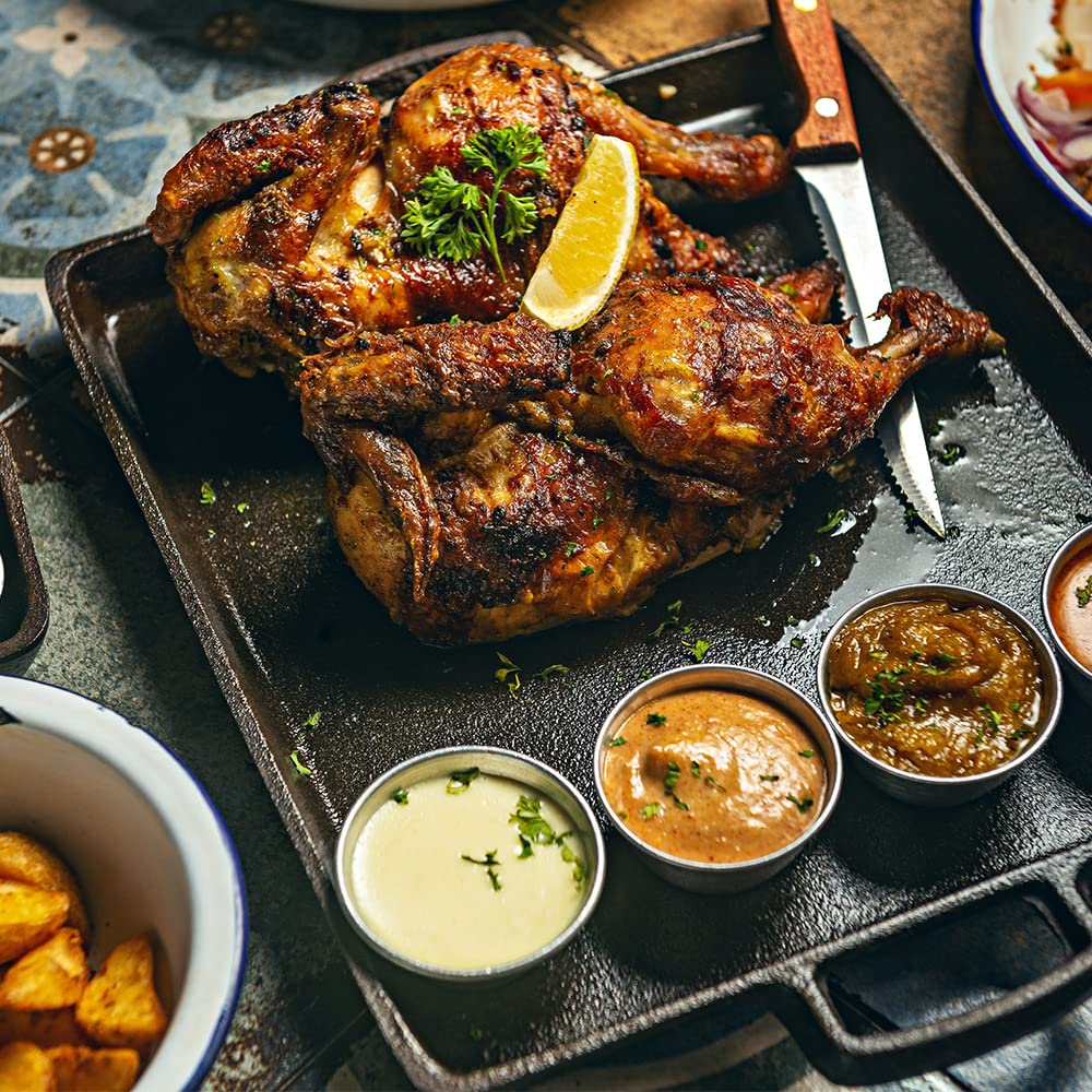 Amytalk stainless steel dipping cups resist heat and are easy to clean after meals.