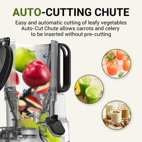 AMZCHEF built-in 20 years of juicing expertise for lasting performance