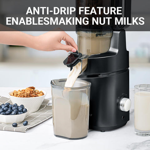AMZCHEF juicer with easy-clean design for quick maintenance
