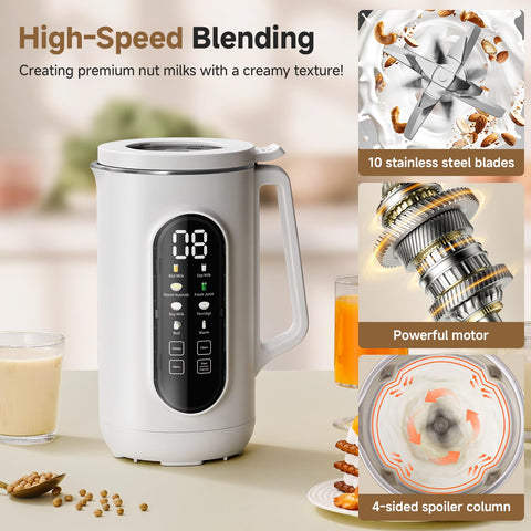 AMZCHEF self-cleaning cycle cleans quickly and easily
