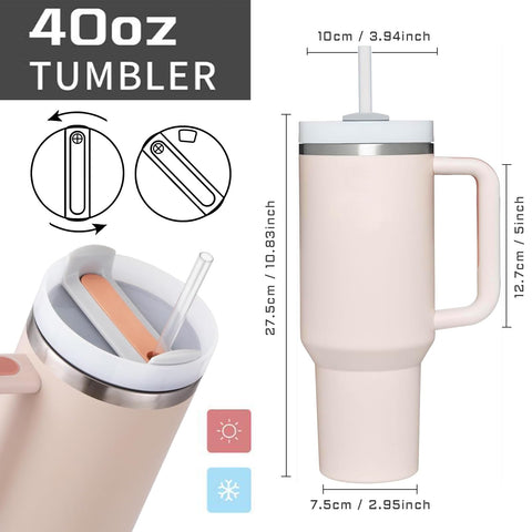 Close-up of AMZUShome initials on durable stainless steel tumbler.