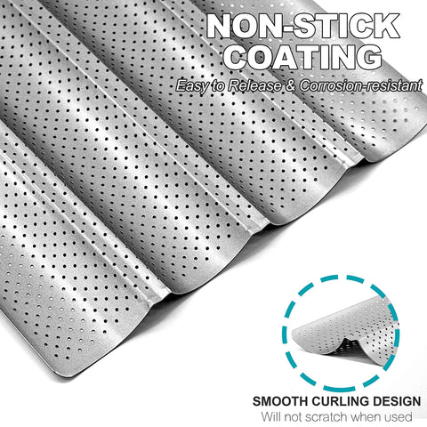 Anaeat heavy-duty aluminized steel for better heat conduction.