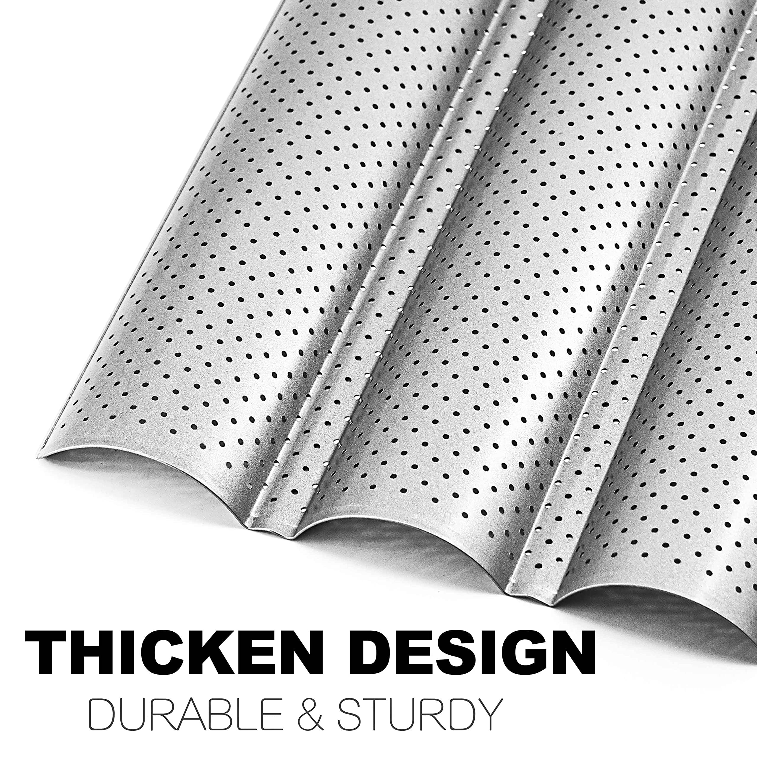 Anaeat oven-safe pan up to 356°F for versatile bread styles.
