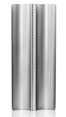 Anaeat baguette pan with two loaves for even baking