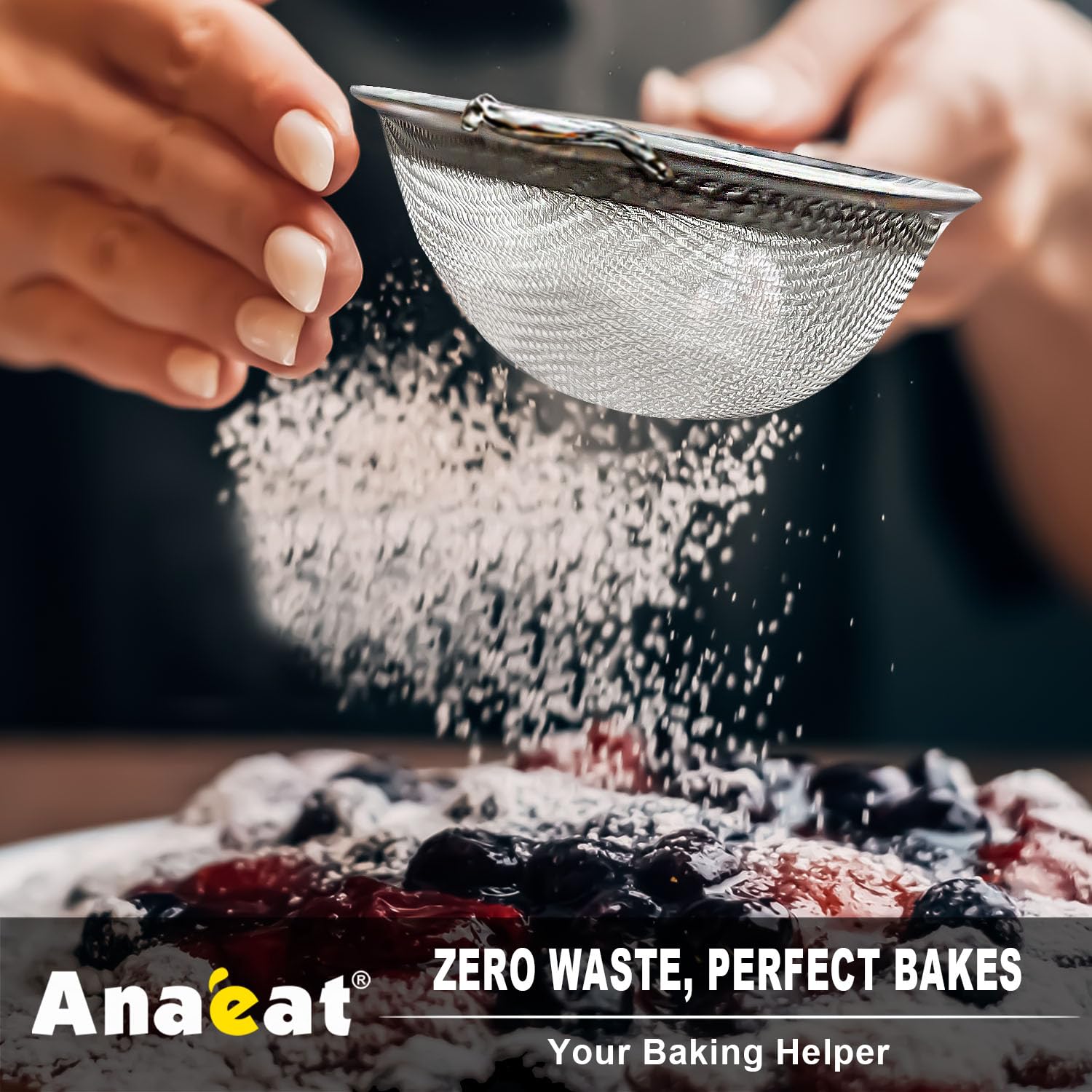 Anaeat sturdy stainless steel for lasting kitchen performance.