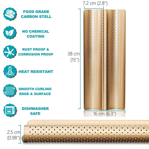 Anaeat nonstick coating allows simple cleaning after baking sessions