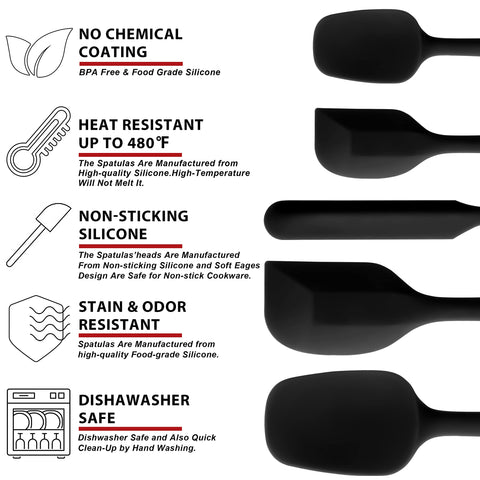 Anaeat spatulas come in varied shapes and sizes for diverse recipes.