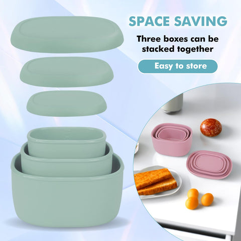Anatole containers withstand wide temperatures for reheating and freezing.