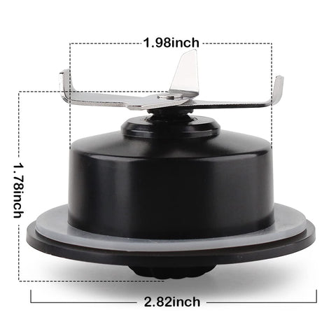 Anbige blade and gasket pack included for simple replacement.