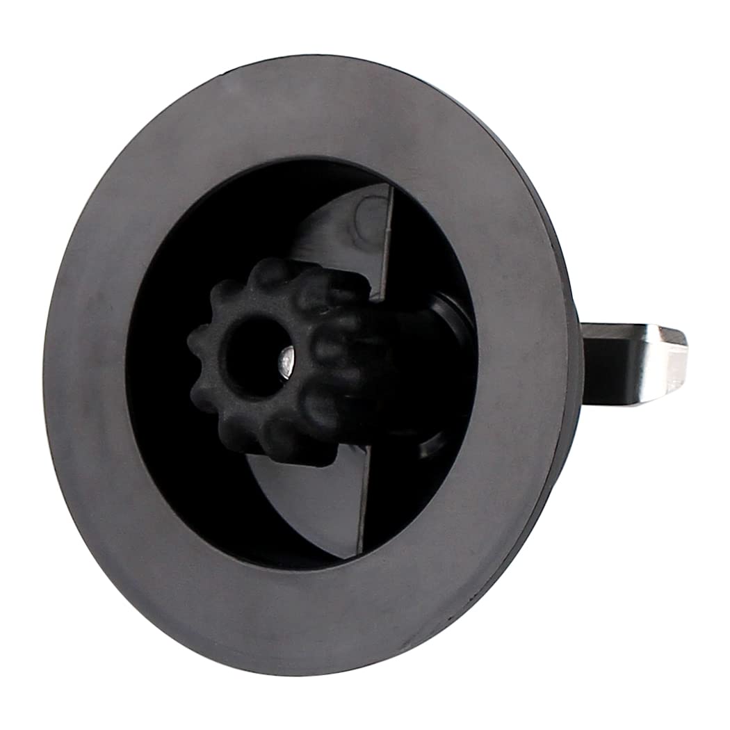 Anbige cross blade close-up highlighting durable stainless steel construction.