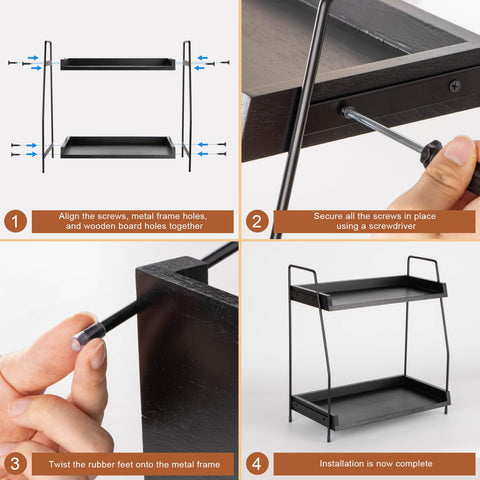 ANBOXIT iron-frame detail emphasizes sturdy construction and durable finish