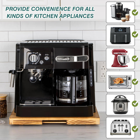ANBOXIT rustic finish adds warm, natural style to kitchen counters.