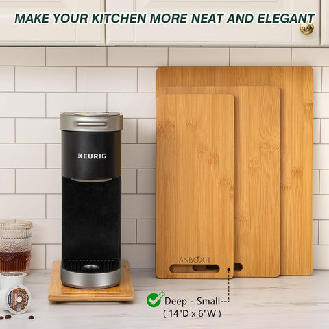 ANBOXIT bamboo appliance slider handle grip enhances control during use.