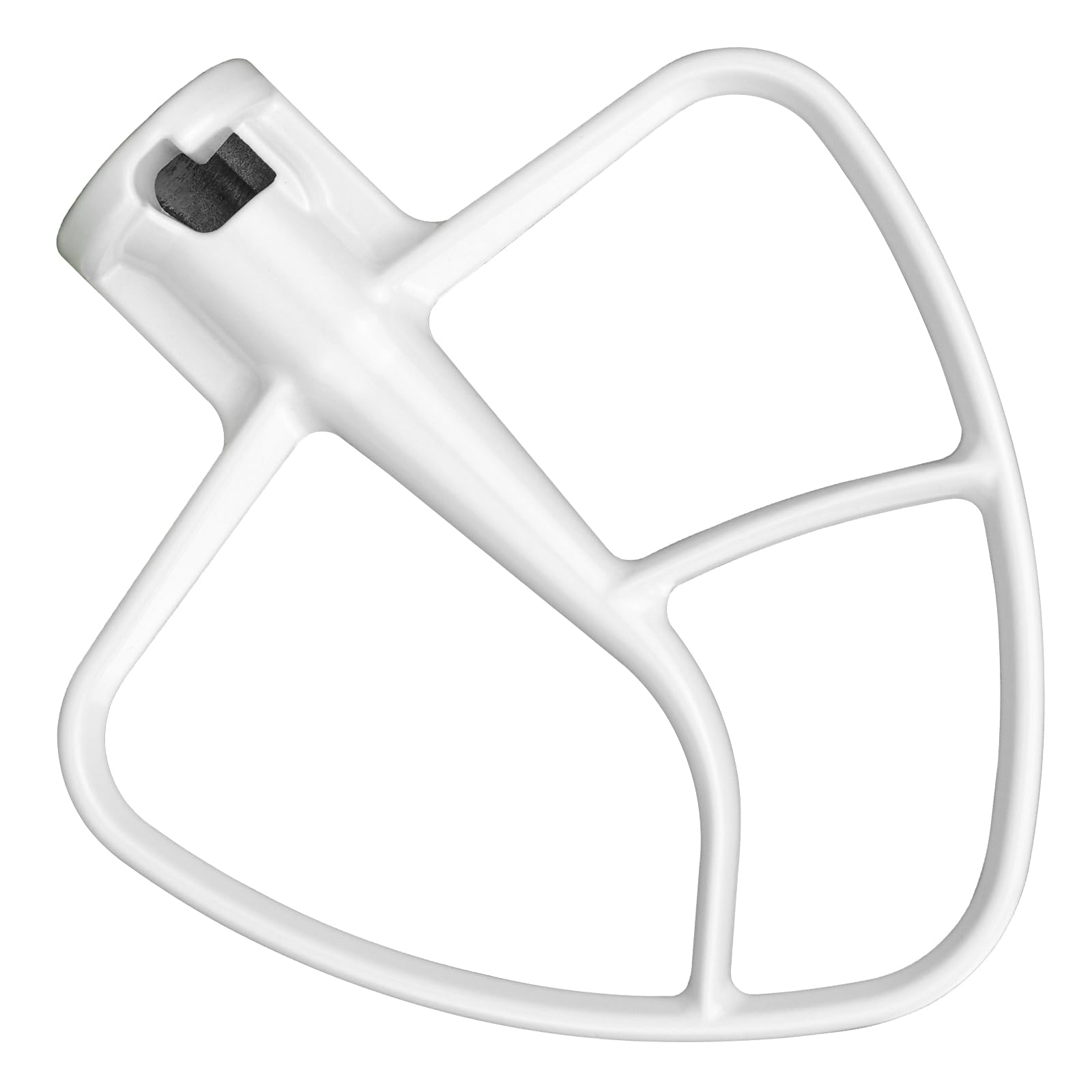 Ancable K45B flat beater close-up shows durable metal coating for longevity