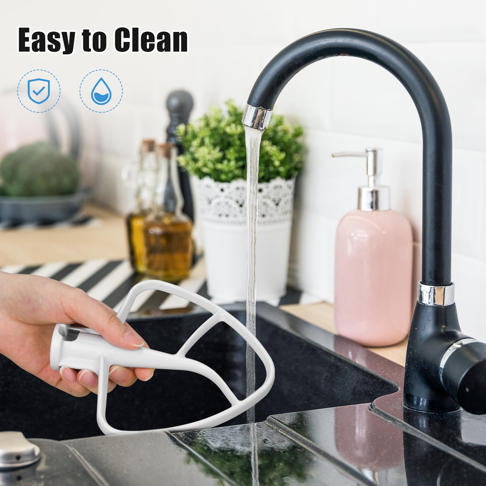 Ancable K45B paddle-design beater for thorough mixing
