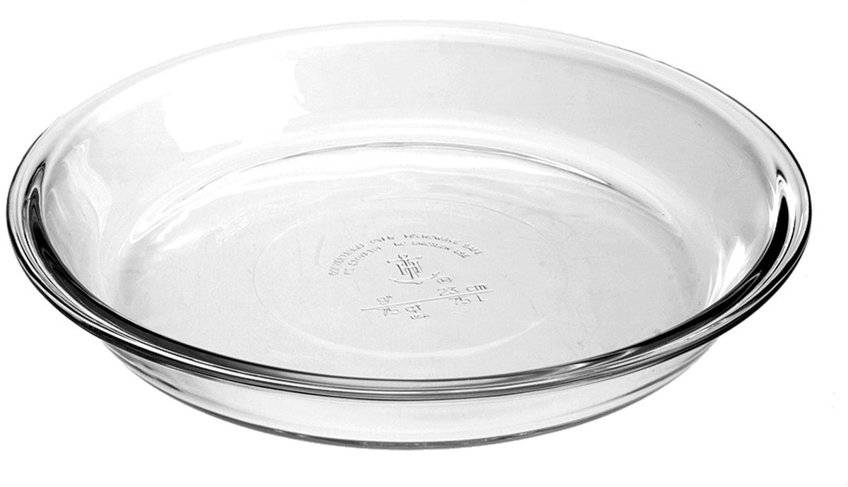 Anchor Hocking 67301L11 glass pie dish 2-pack ready for baking and serving