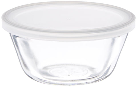 Anchor Hocking glass cups close-up highlighting clear glass quality.