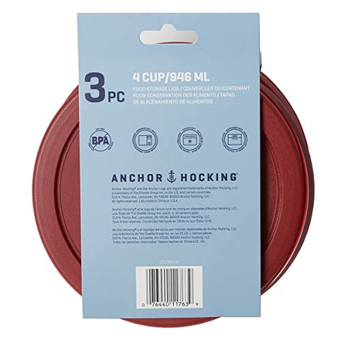 Anchor Hocking SnugFit lids shown, dishwasher-safe and ready for quick reheats.
