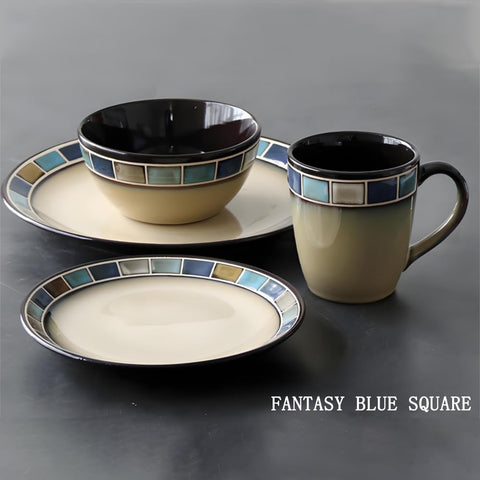 ANCYDPMI durable glaze finish resists wear during everyday meals.
