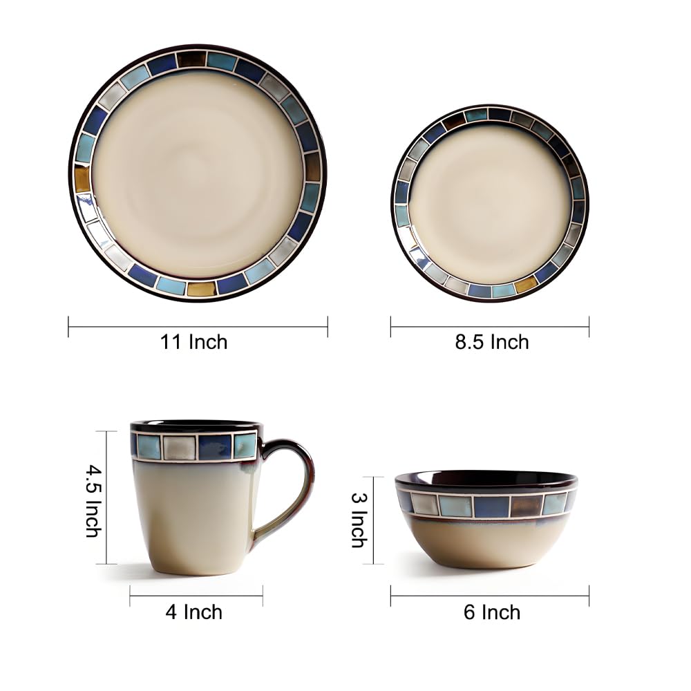 ANCYDPMI high-temperature underglaze process ensures lasting color.