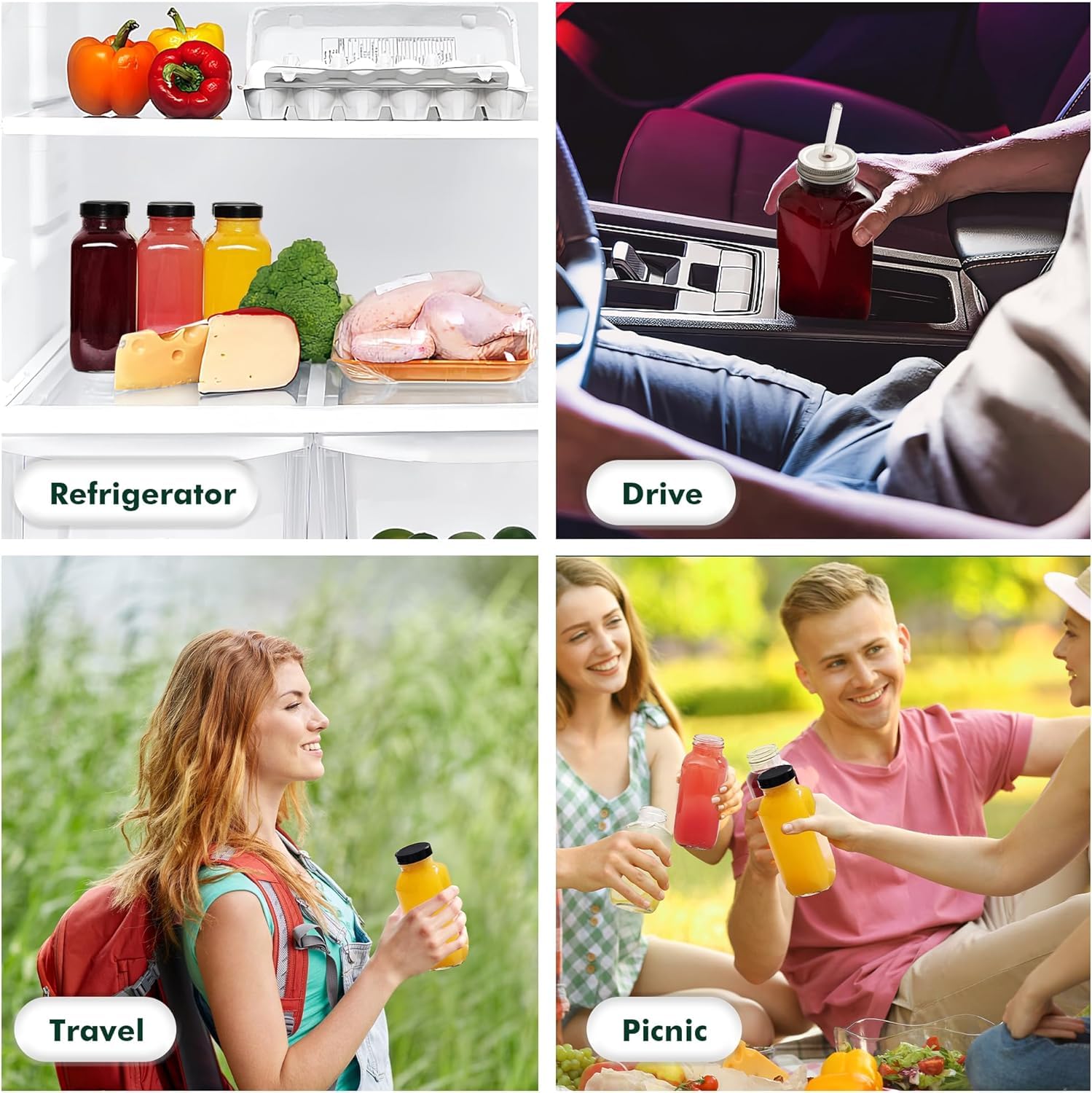 Andemi bottle dishwasher-safe with replacement lids for simple cleanup