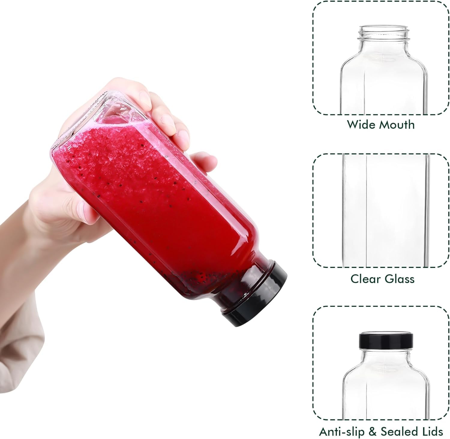 Andemi bottle ideal for juicing and smoothies on the go