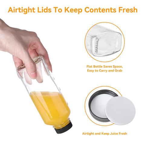 Andemi dishwasher-safe bottles for effortless cleaning and reuse.