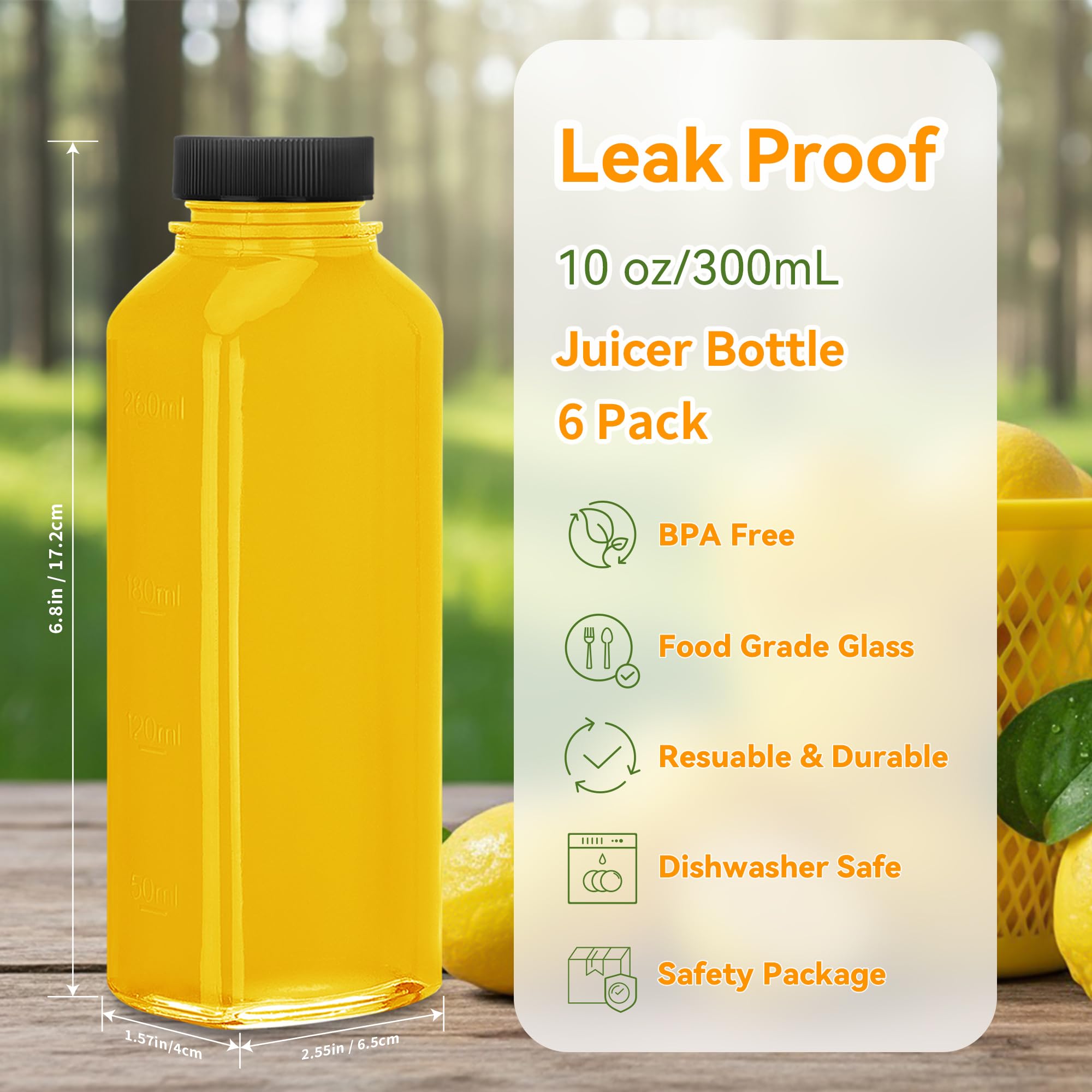 Andemi leakproof-seal bottle keeps beverages secure during transport.