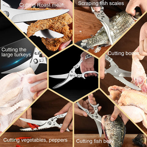 Andong cool denim leather knife cover protects blades and adds style